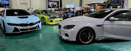 BMW 카본핸들 m6 장착출고 제이비커스텀 / 오산시 두곡동