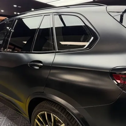 BMW X5 사틴블랙 전체랩핑, 순정 같은 프리미엄 컬러 완성 | 부천 제이비랩 / 인천 계양