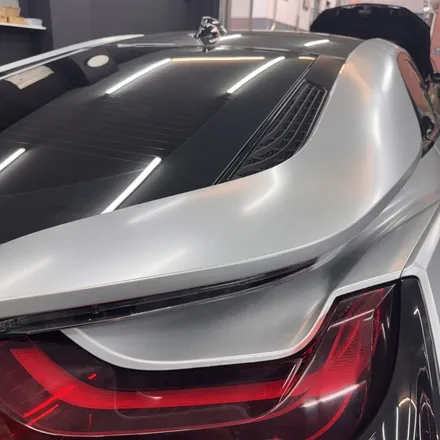 BMW i8 사틴실버메탈릭 랩핑, 스포티한 멋을 더해드립ㄴㅣ다 / 인천 계양