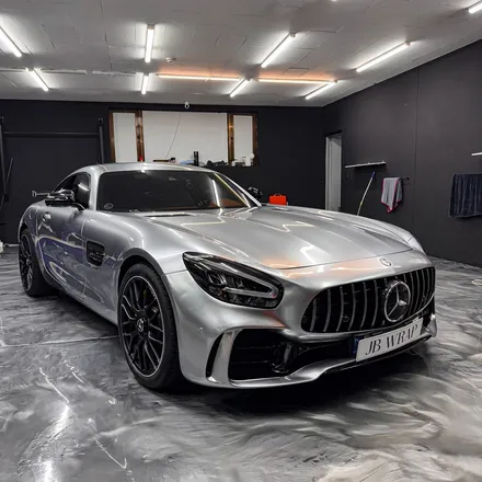 벤츠 AMG GT GT실버 랩핑｜순정보다 더 완성도 높은 컬러 체인지 / 인천 계양