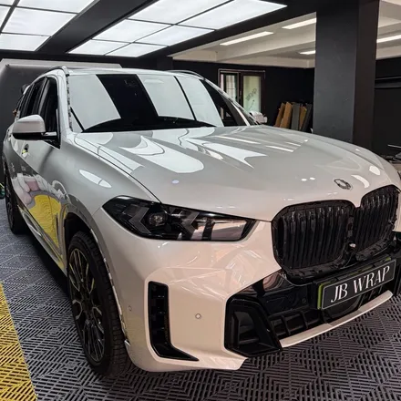 BMW X5 사틴블랙 전체랩핑, 순정 같은 프리미엄 컬러 완성 | 부천 제이비랩 / 인천 계양