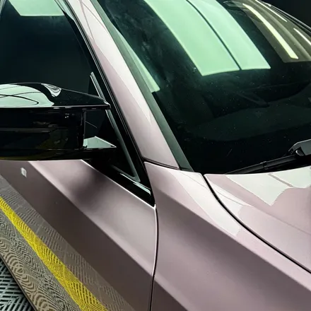 BMW 340i 패션 핑크 전체랩핑 고급 컬러 완성 / 인천 계양