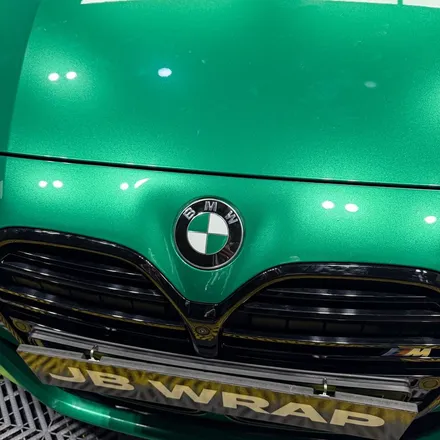 BMW 440i 아일 오브 맨 그린 메탈릭 전체랩핑｜깊이감 있는 그린 컬러로 완성 / 인천 계양