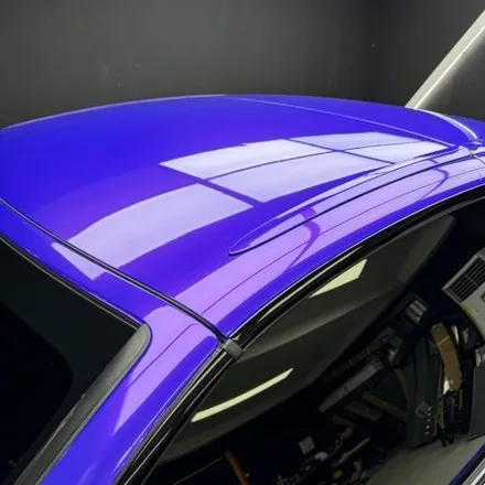 인천 자동차랩핑 BMW M4 컨버터블 오로라퍼플 전체랩핑 / 인천 계양