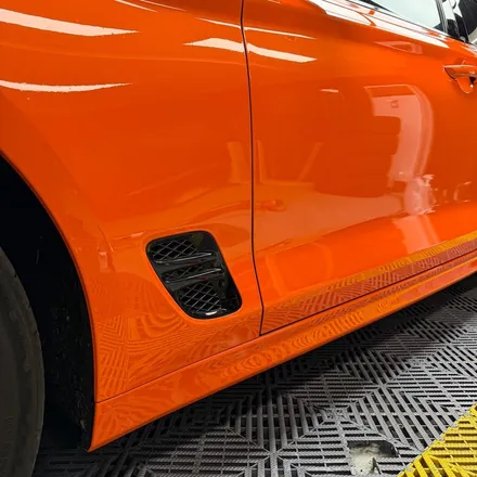 제네시스 G70 플레임 오렌지 전체랩핑, 분위기가 이렇게 달라집니다 / 인천 계양