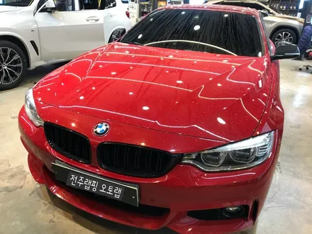 전북 전주 전체랩핑 bmw428i컨버터블 [3m satin frozen vanilla] / 전주 덕진구 장동