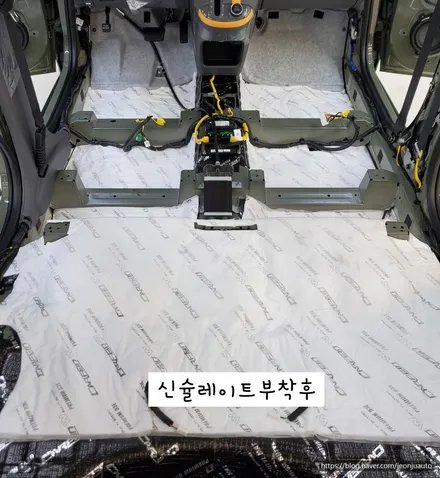 전주 신차패키지 캐스퍼 썬팅 블랙박스 방음 패키지 든든하다. / 전주 덕진구 장동