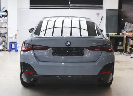 전북 전주 레인보우i90블랙 썬팅 ppf 유리막코팅 BMW 420i 그란쿠페 신차꾸미기 / 전주 덕진구 장동