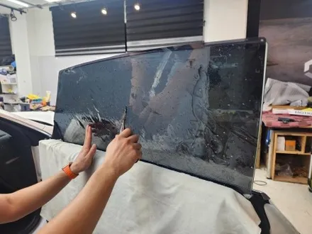 전주 후퍼옵틱 클래식썬팅 썬팅 벤츠 CLE200 cabriolet 에 시공 / 전주 덕진구 장동