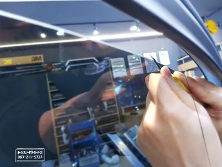 전북 솔라가드 차콜 썬팅 & 유리막코팅 - BMW 730Ld / 전주 덕진구 장동