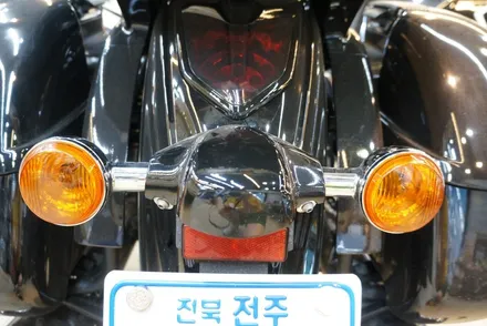 전주 바이크 블랙랩핑과  라이트필름으로 톤다운랩핑 / 전주 덕진구 장동