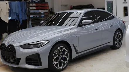 전북 전주 레인보우i90블랙 썬팅 ppf 유리막코팅 BMW 420i 그란쿠페 신차꾸미기 / 전주 덕진구 장동