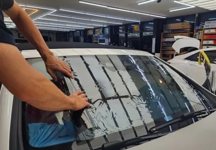 전주 후퍼옵틱 클래식썬팅 썬팅 벤츠 CLE200 cabriolet 에 시공 / 전주 덕진구 장동