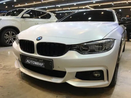 전북 전주 전체랩핑 bmw428i컨버터블 [3m satin frozen vanilla] / 전주 덕진구 장동