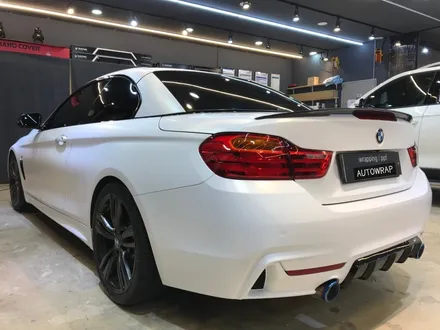 전북 전주 전체랩핑 bmw428i컨버터블 [3m satin frozen vanilla] / 전주 덕진구 장동