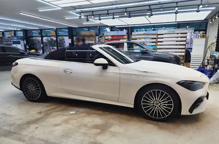 전주 후퍼옵틱 클래식썬팅 썬팅 벤츠 CLE200 cabriolet 에 시공 / 전주 덕진구 장동