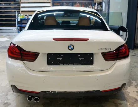전주썬팅 노블레스Z로 첫썬팅을 감각있게 BMW430i컨버터블 / 전주 덕진구 장동