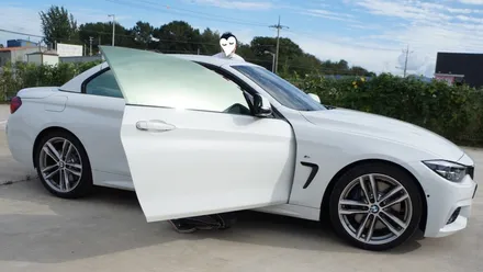전주썬팅 노블레스Z로 첫썬팅을 감각있게 BMW430i컨버터블 / 전주 덕진구 장동