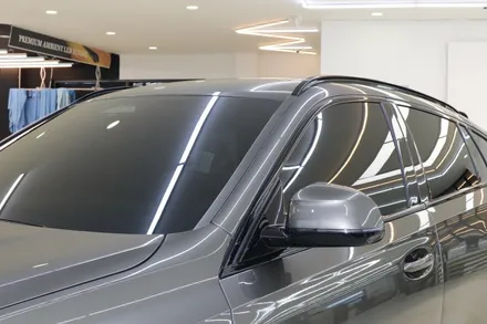 전주 루마버텍스썬팅 - BMW X6 고급스러움을 더욱 높여줄 버텍스900 ppf유리막코팅 시공 / 전주 덕진구 장동