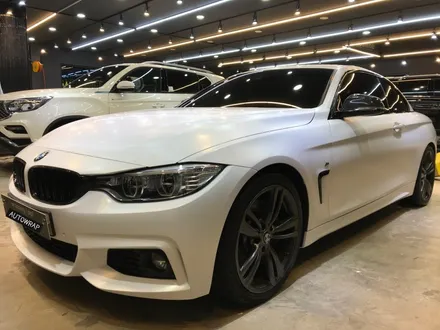 전북 전주 전체랩핑 bmw428i컨버터블 [3m satin frozen vanilla] / 전주 덕진구 장동