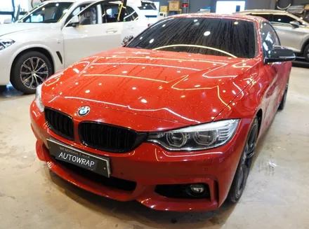 전북 전주 전체랩핑 bmw428i컨버터블 [3m satin frozen vanilla] / 전주 덕진구 장동