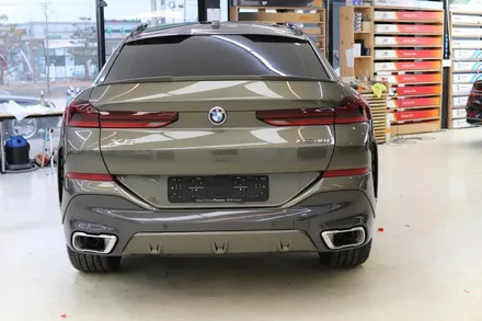 전주 루마버텍스썬팅 - BMW X6 고급스러움을 더욱 높여줄 버텍스900 ppf유리막코팅 시공 / 전주 덕진구 장동