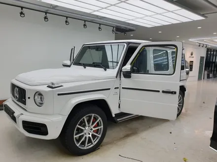 벤츠 AMG G63 에 시공된 전주 퀀텀 필름과 PPF 유리막코팅 / 전주 덕진구 장동