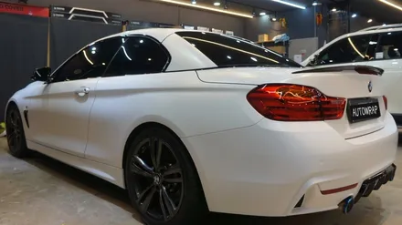전북 전주 전체랩핑 bmw428i컨버터블 [3m satin frozen vanilla] / 전주 덕진구 장동