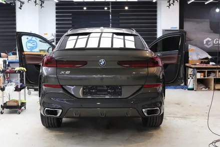 전주 루마버텍스썬팅 - BMW X6 고급스러움을 더욱 높여줄 버텍스900 ppf유리막코팅 시공 / 전주 덕진구 장동