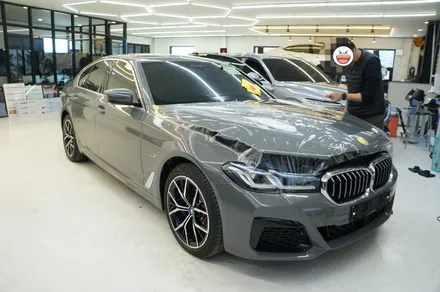 BMW 530e 전주 신차패키지 프나세썬팅 후드PPF 유리막코팅으로 보호력UP / 전주 덕진구 장동