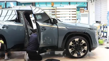 전주 신차 BMW 뉴 XM 퍼스트 에디션 블랙박스 보조배터리 윈도우틴팅은 뭐로? / 전주 덕진구 장동