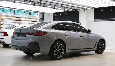 전북 전주 레인보우i90블랙 썬팅 ppf 유리막코팅 BMW 420i 그란쿠페 신차꾸미기 / 전주 덕진구 장동