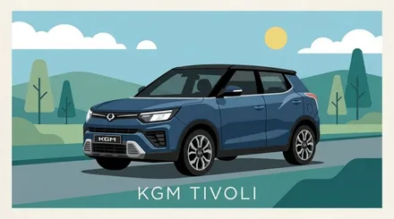 KGM 티볼리 부활할까 중국 전기 SUV 기반 변화 가능성 주목 / 경기 용인 기흥