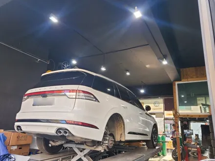 안산 시화 수입차 휠수리 전문점 링컨 에비에이터 다이아컷팅 휠 기스 수리 / 안산시 이동