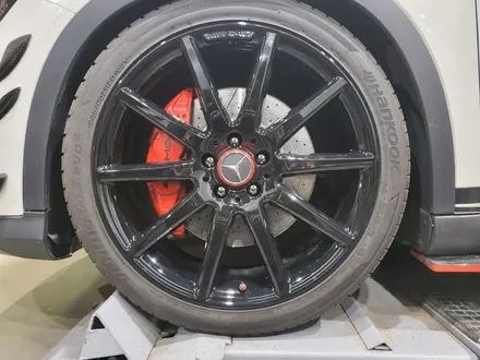 안산 휠수리 GLA 45 AMG 휠 분체 도장 수리 복원 / 안산시 이동