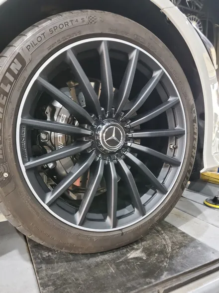 안산 수원 시화 분체 휠도색 벤츠 GT43 AMG 인디오더 컬러 휠 도색 변경 / 안산시 이동