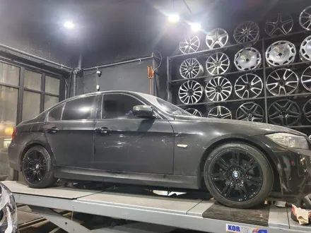 BMW 3시리즈 순정 휠 검정유광 하이그로시블랙 분체도장 / 안산시 이동