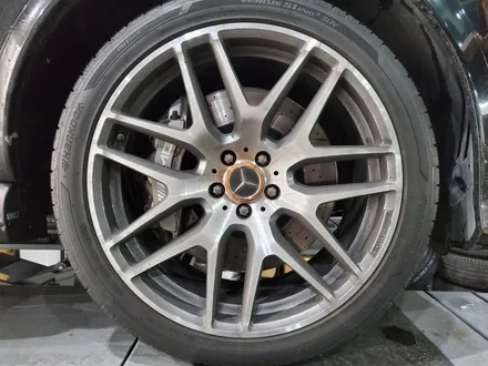 안산 시화 자동차 휠 복원 벤츠 GLE63AMG 순정휠 맷블랙(무광블랙) 색상변경 휠도색 / 안산시 이동