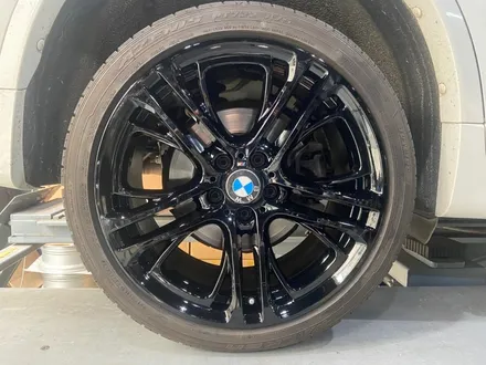 안산 시화 수입차 휠도색 BMW X4 검정 유광 휠 색상변경 / 안산시 이동