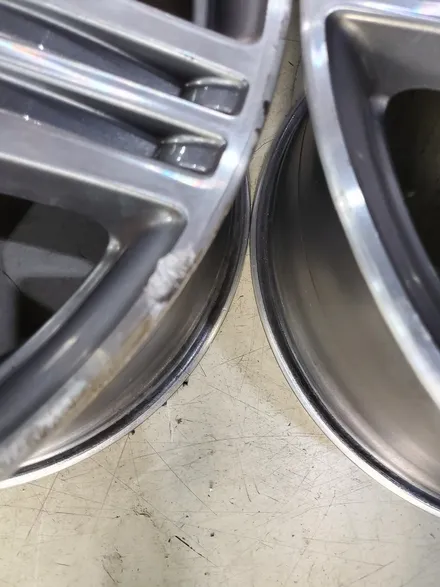 벤츠 CLS 63AMG 고스트크롬 휠분체도색 휠매직 안산본점 / 안산시 이동