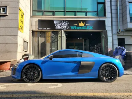 안산 휠도색 아우디R8 검정유광 순정 휠 분체 도장 도색 전문점 / 안산시 이동
