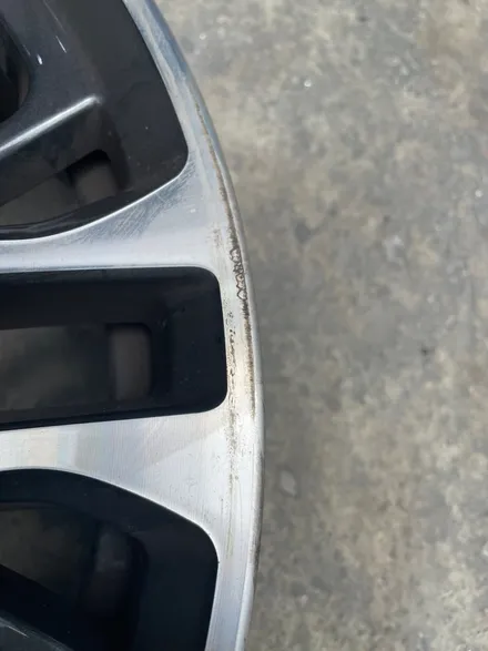 안산 시화 수입차 휠도색 BMW X4 검정 유광 휠 색상변경 / 안산시 이동
