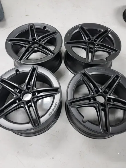 (안산 휠복원) 벤츠 A45 AMG 휠복원 작업 휠매직 / 안산시 이동