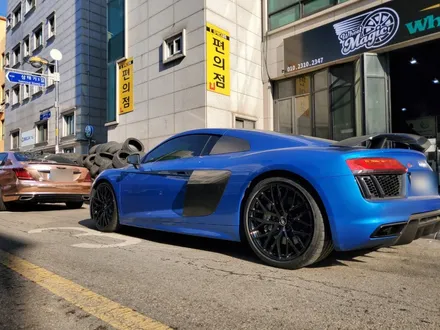 안산 휠도색 아우디R8 검정유광 순정 휠 분체 도장 도색 전문점 / 안산시 이동