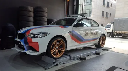 안산 휠 복원 BMW M2 모터쇼출품 / 안산시 이동