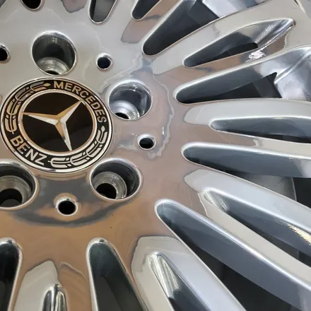 안산 휠 분체도색 신컬러 미러크롬 벤츠 S500 마이바흐 20인치 순정 휠 도색 복원 / 안산시 이동