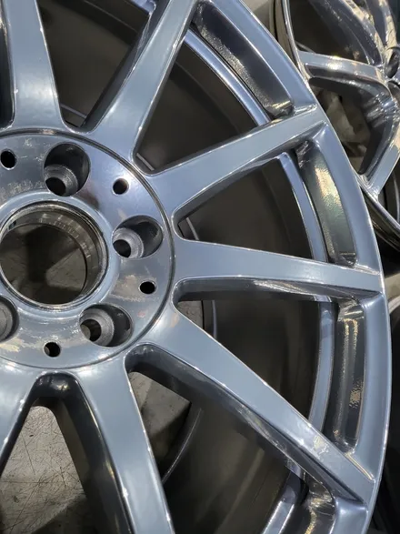 안산 휠도색 S63AMG 쿠페 버핑크롬 순정 휠 분체 도색 / 안산시 이동