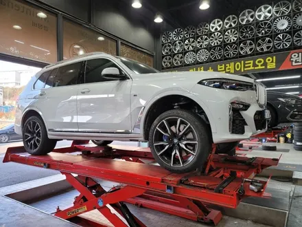 대전 수입차휠수리 전문 bmw x7 다이아컷팅휠수리 / 대전 복용동