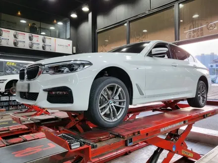 [대전 봉타이어] BMW 520D 휠굴절수리 / 대전 복용동