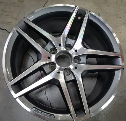 대전 휠복원 벤츠 다이아컷팅휠복원 / 대전 복용동